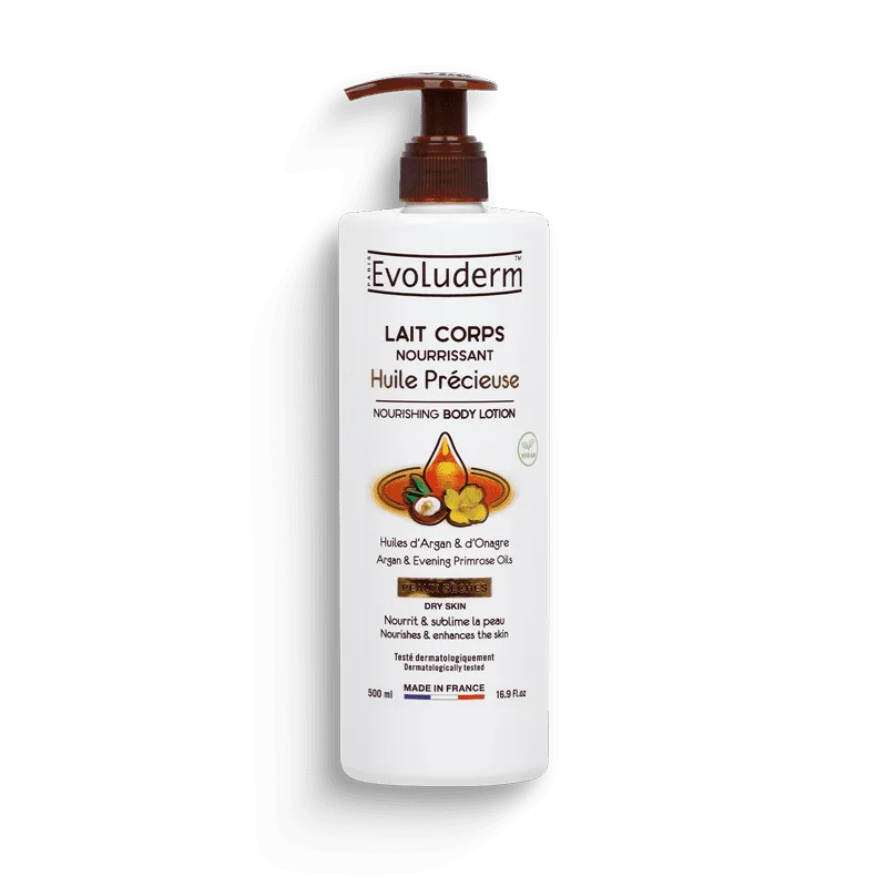 Evoluderm Lait corps Huile Précieuse 500 ml