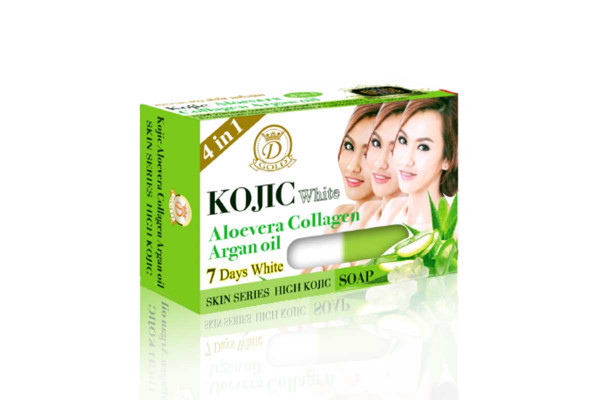 Kojic Aloevera Collagen Argan Oil Soap – Éclat naturel en 7 jours