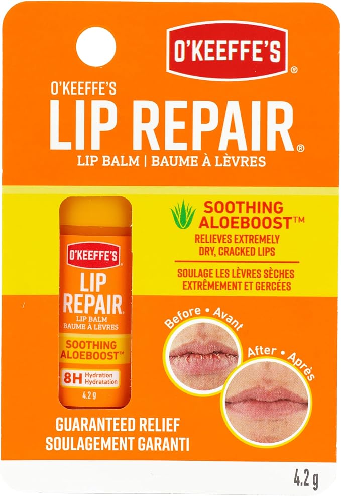 O'Keeffe's Lip Repair – Baume à lèvres Soothing AloeBoost™ (4,2 g)